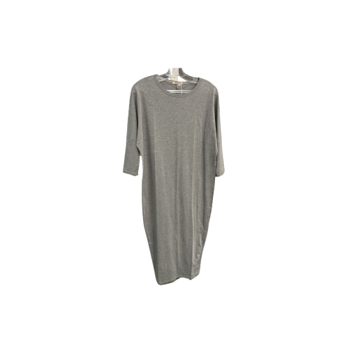 HOUTOCH Gray Maxi Dress - Size S - Casual Dresses