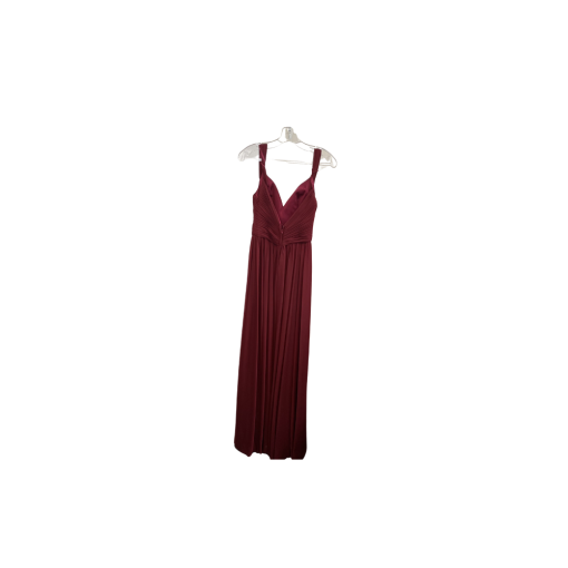 Burgundy Maxi Dress Size 2 | Formal Gown - Image 2