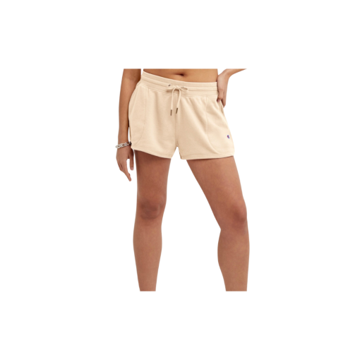 Champion Women's Tan French Terry Shorts - Size L - Activewear