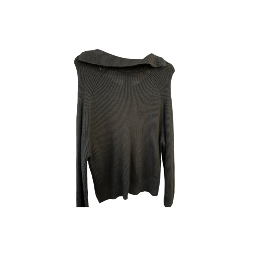 Vince Camuto Black Knit Hoodie Sweater - Size S - Women's Top - Image 2