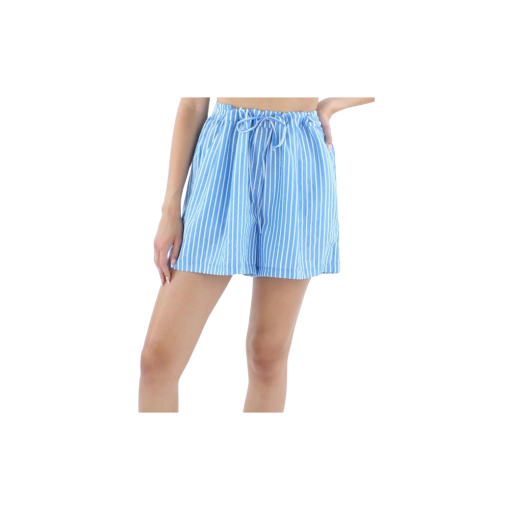 Riley & Rae Blue Striped Shorts - Size L - Women's Summer Shorts