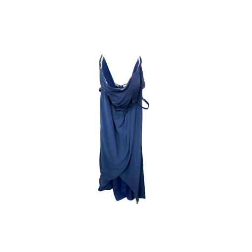 Simply Navy Drape Dress Size 24 - Evening Gown