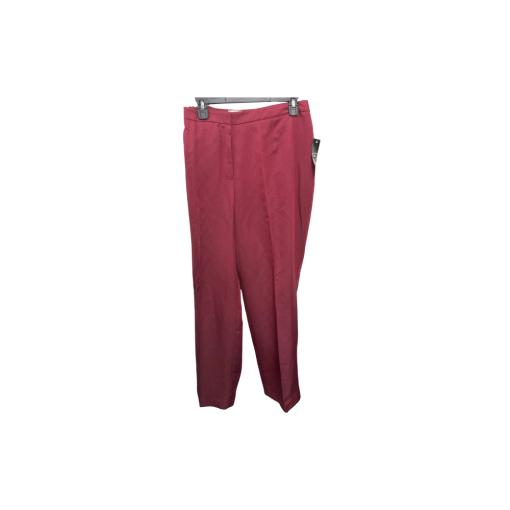 Le Suite Burgundy Women's Pants 14W - Dress Pants