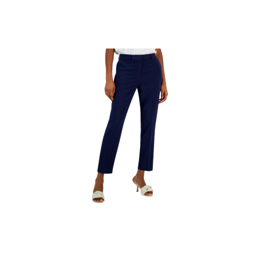 Tahari Asl Navy Ankle Pants Size 14 - Women's Dress Pants