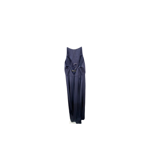 Kleinfeld Navy Maxi Dress Size 12 - Evening Gown - Image 2