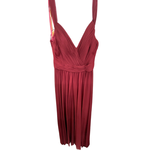 Simply Color Cranberry Maxi Dress Size 2 - Formal Wear