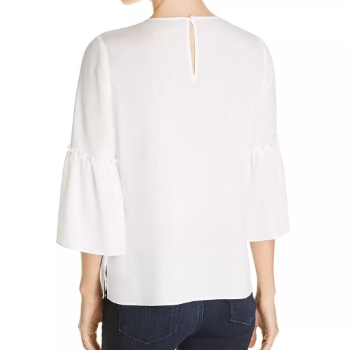 KENSIE White Bell Sleeve Blouse - XS - Women's Tops - Image 2