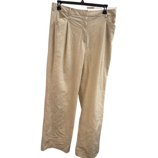 Calvin Klein Beige Wide Leg Pants 24W - Women's Trousers