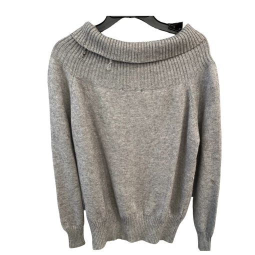 mea eor Gray Off-Shoulder Sweater XL - Women's Knitwear