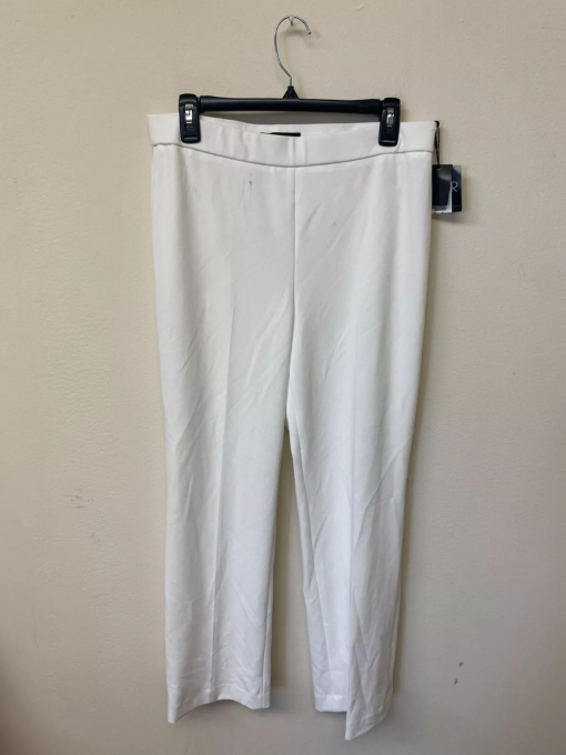 KASPER White Pants Size 8 Women's Dress Pants