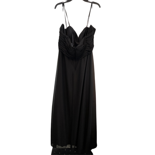 Kleinfeld Black Maxi Dress Size 24 - Formal Gown - Image 2