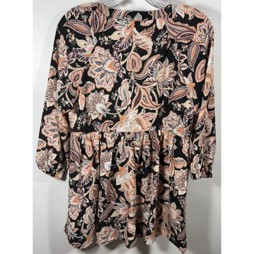 MELLODAY Black Floral Mini Dress Size S - Women's Dresses - Image 2