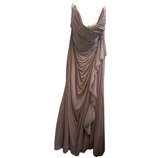 Size 24 Taupe Formal Gown | Evening Dress | Simply Dresses