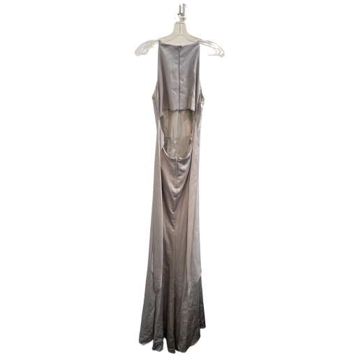 Simply Size 14 Silver Maxi Dress - Formal Gown - Image 2