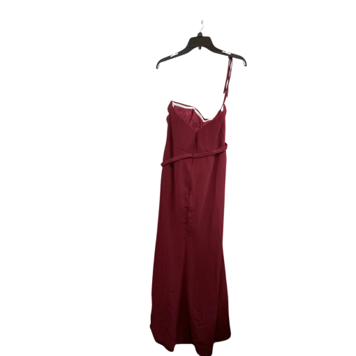 Simply Burgundy Maxi Dress Size 14 - Formal Gown - Image 2