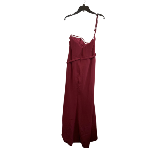 Burgundy Maxi Dress - Size S - Formal Gown - Image 2