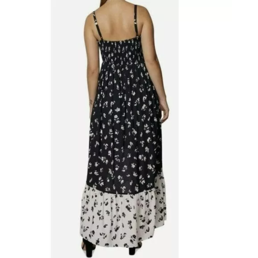 Laundry by Shelli Segal Floral Maxi Dress Black/White Size 6 - Dresses - Image 2