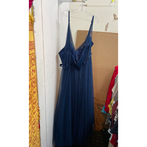 Simply Dresses Navy Tulle Maxi Dress Plus Size 24 - Formal Gown - Image 2