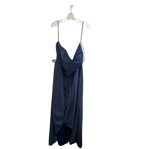 Simply Dresses Navy Maxi Dress Size 24 - Formal Gown