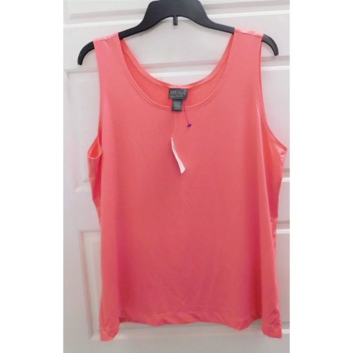 Nobilities by Chico's Coral Tank Top Size S - Women's Tops