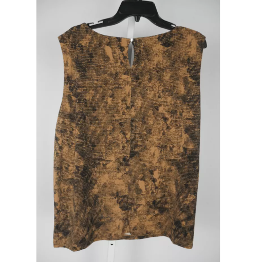 Calvin Klein Plus Brown Sleeveless Top 2X - Women's Blouse - Image 2