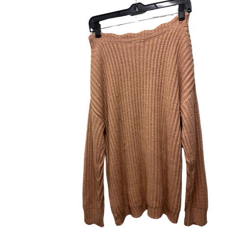 LUSH Chocolate Brown V-Neck Sweater - Size S - Women's Knitwear - Image 2