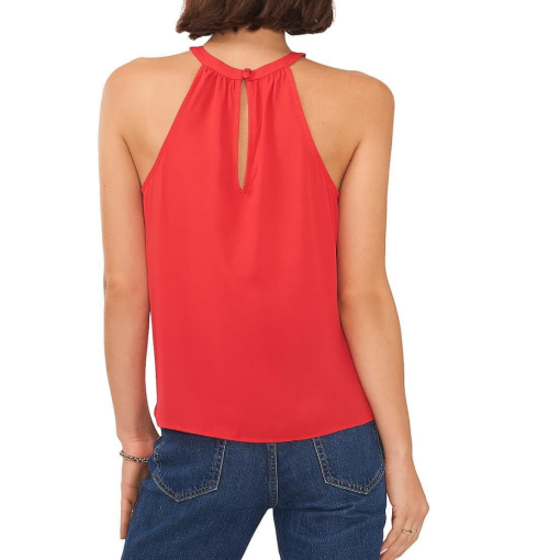 1. STATE Red Halter Top XS - Women's Blouse - Party Wear - Image 2