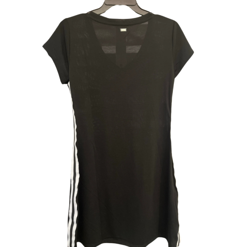 MNY Black V-Neck T-Shirt Dress - Size M - Women's Casual Dress - Image 2