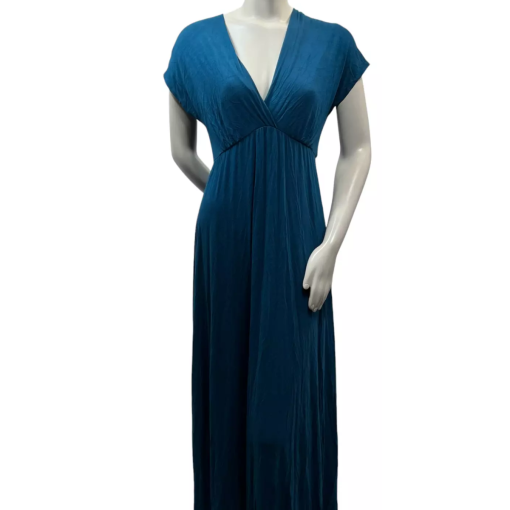 24Seven Teal Maxi Dress - Size M - Women's Dresses