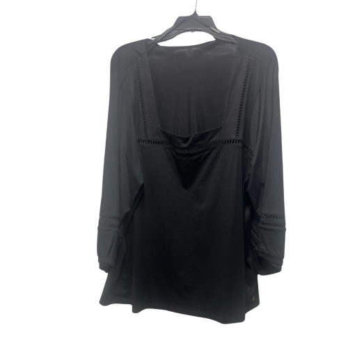 Calvin Klein Black Long Sleeve Top - Women's Size  - Blouse