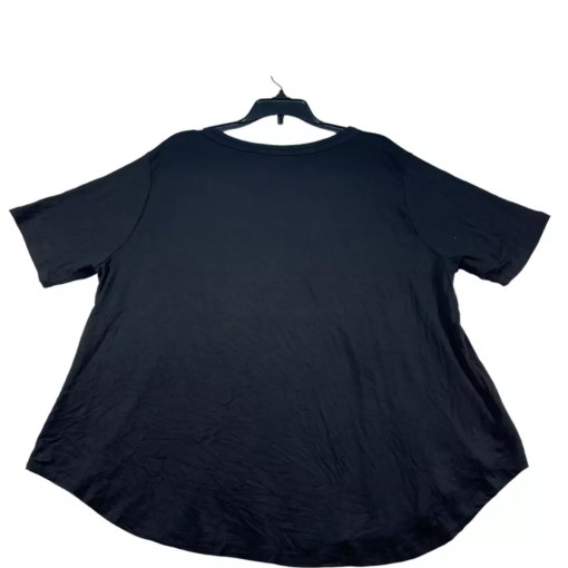 Coin 1804 Black Plus Size T-Shirt - Women's Tee - 1X - Image 2