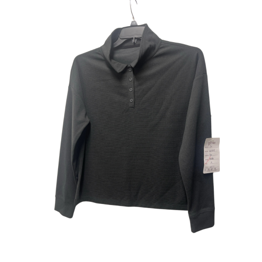 Gifttex Black Long Sleeve Polo Shirt - Size M - Golf Apparel