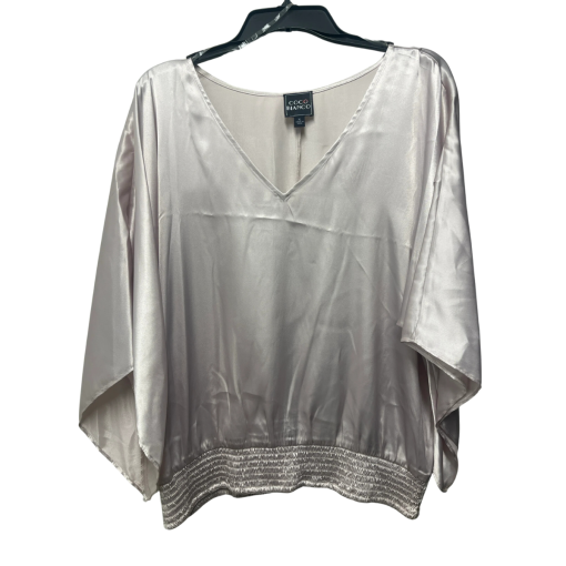 Coco Bianco Silver Blouse XL - Women's Tops & Shirts