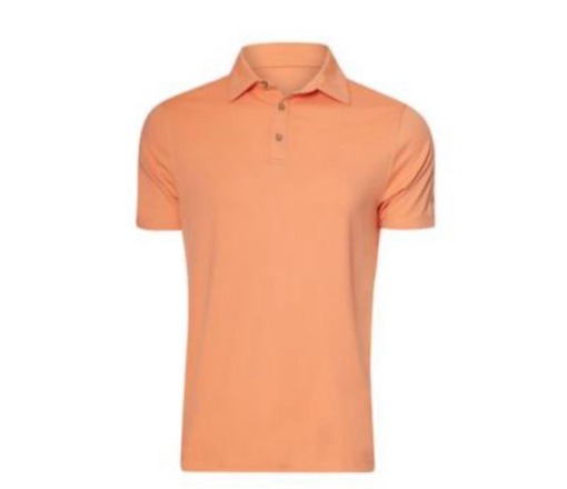 Caribbean Joe Coral Orange Polo Shirt XXL - Golf Apparel