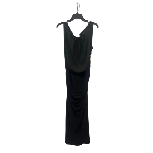 Scarlett Nite Black Ruched Maxi Dress Size 8 - Formal Wear