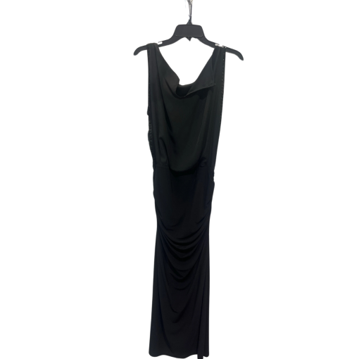 Scarlett Nite Black Ruched Maxi Dress Size 8 - Formal Wear - Image 2