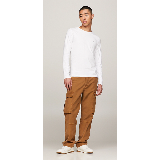 Tommy Hilfiger Men's Cargo Pants - Brown - XXL - Casual Trousers