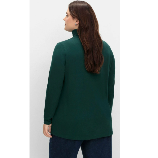 Karen Scott Plus Green Turtleneck Top - Plus Size 1X - Women's Shirts - Image 2