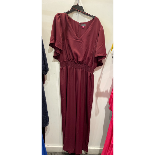 Vince Camuto Burgundy Maxi Dress XXL - Formal Wear