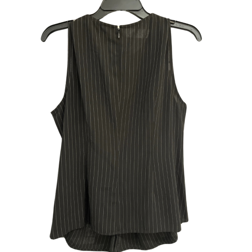 DKNY Black Striped Knot Top - Size L - Women's Blouse - Image 2