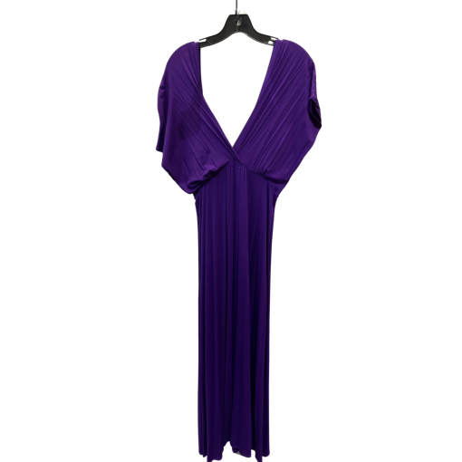 24seven Purple Maxi Dress Plus Size XL - Women's Dresses - Image 2