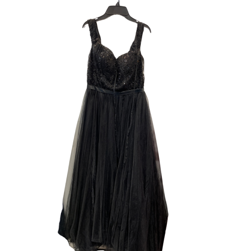 VIPGIRL Black Tulle Prom Dress - Size XL - Evening Gown