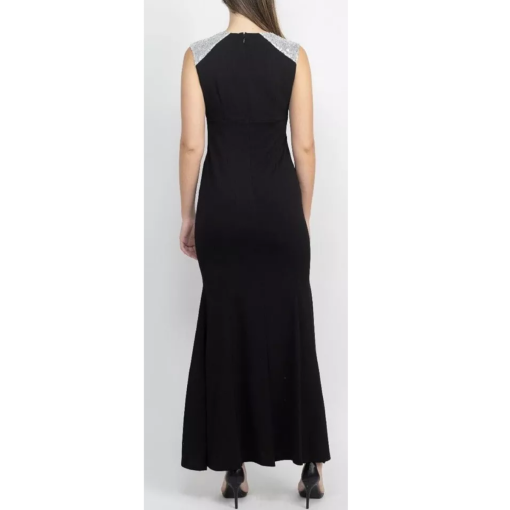 SLNY Black Maxi Dress Size 18 - Evening Gown - Image 2