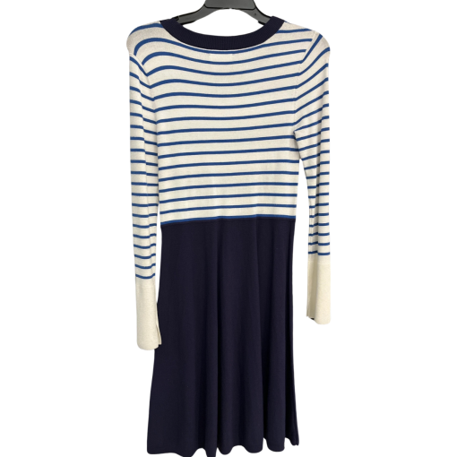 Eliza J Navy Striped Sweater Dress - Size L - Women's Dresses - Image 2