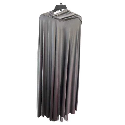 Gray Cape Dress - Size M - Evening Wear - Image 2