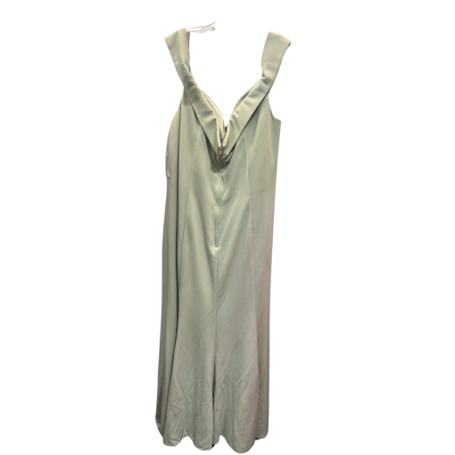 Sage Green Maxi Dress Size 22 | Evening Gown - Image 2