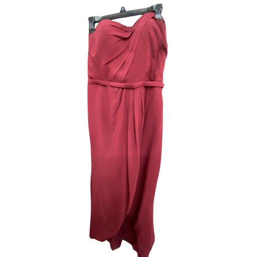 Simply Dresses Sangria Strapless Gown Size 18 - Formal Dress