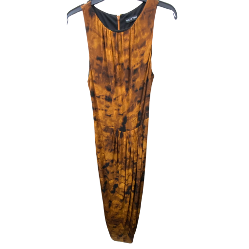 HALSTON Tie Dye Maxi Dress - Brown - No Size - Women's Dresses