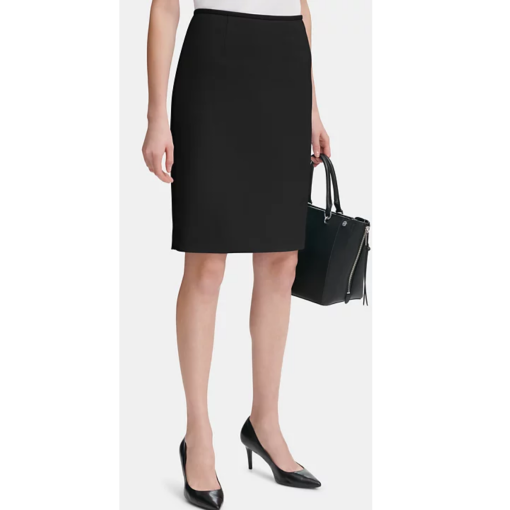 Calvin Klein Black Pencil Skirt Size 0 - Women's Work Skirt