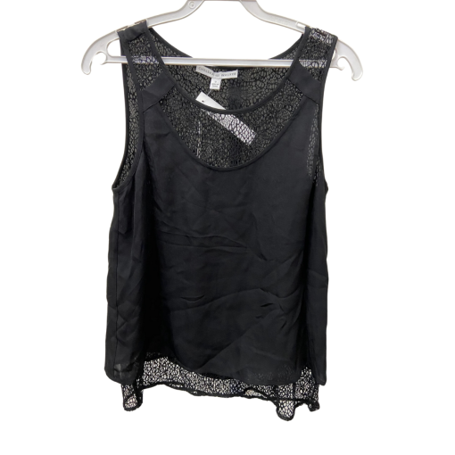 Chelsea & Walker Black Lace Tank Top Size 0 - Women's Blouse